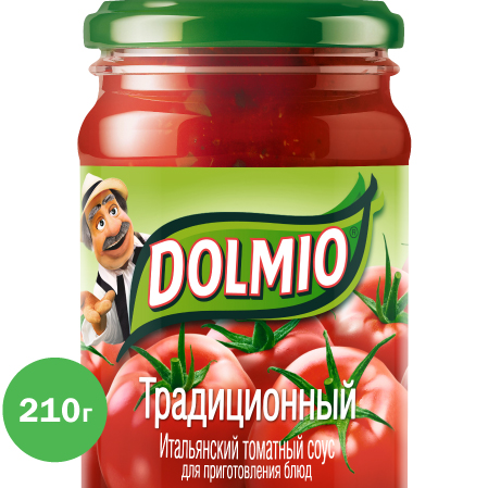 

Итальянский томатный соус Dolmio для приготовления блюд традиционный 210 г