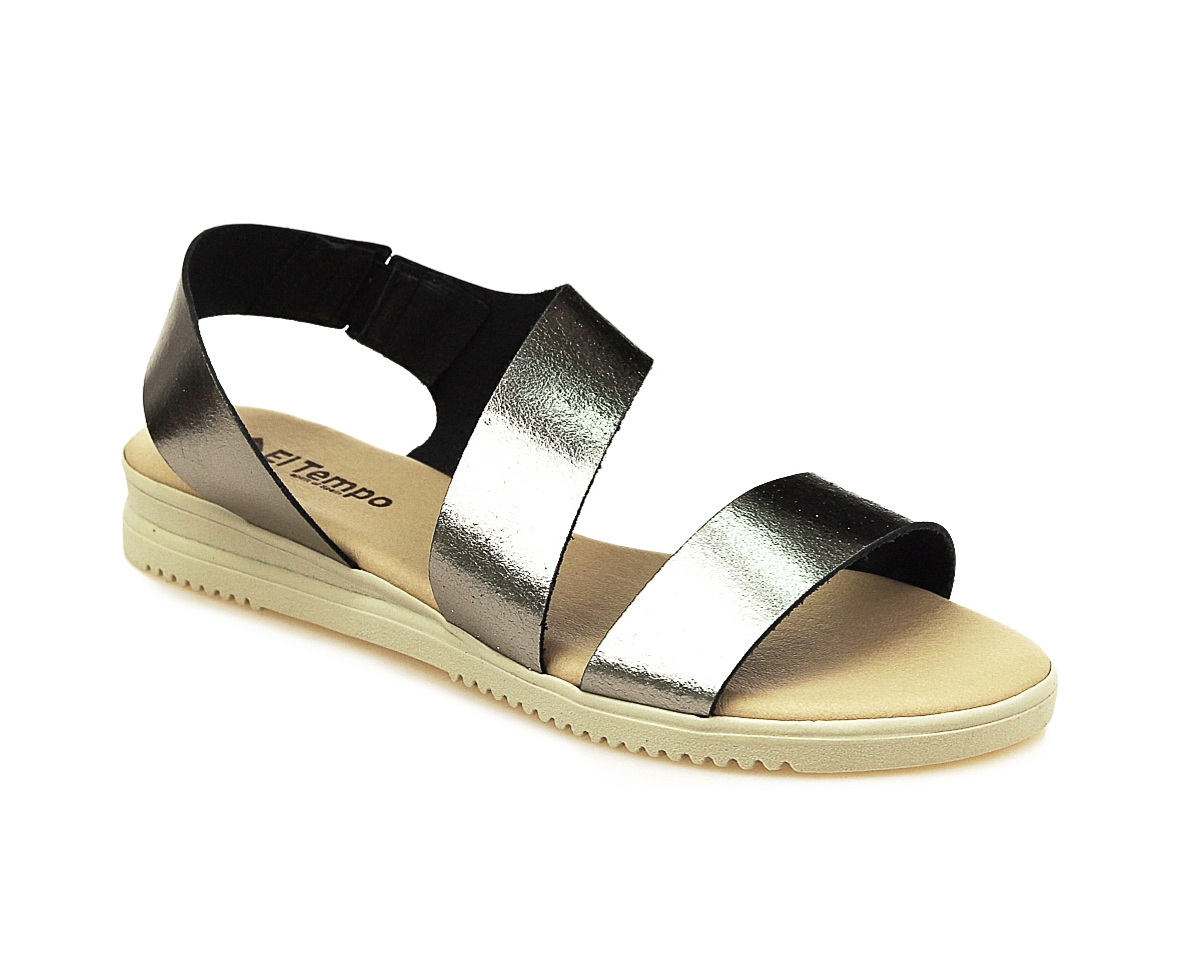 фото Сандалии женские el tempo eni32_tp-203 серебристые 41 eu