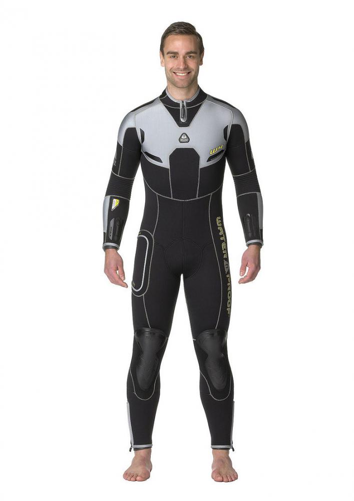 

Гидрокостюм Waterproof W4 Men 5, черный/белый, S, W4 Men 5