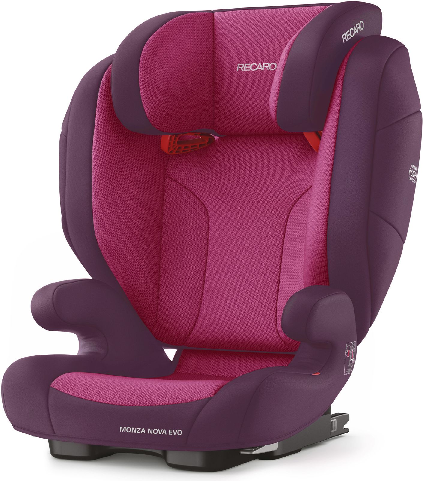 фото Автокресло recaro monza nova evo seatfix цв.розовый гр.2/3