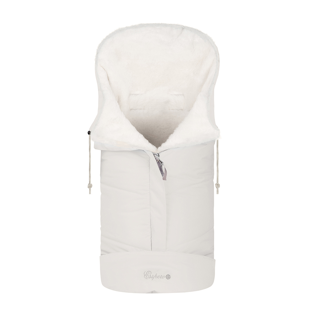 Купить Конверт в коляску Esspero Sleeping Bag White Beige Натуральная шерсть,