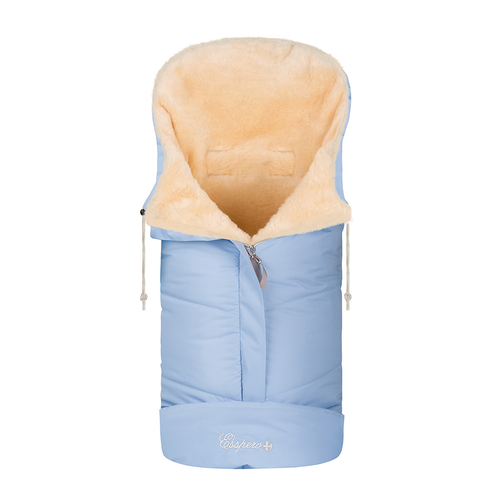 Купить Конверт в коляску Esspero Sleeping Bag Blue Mountain Натуральная шерсть,