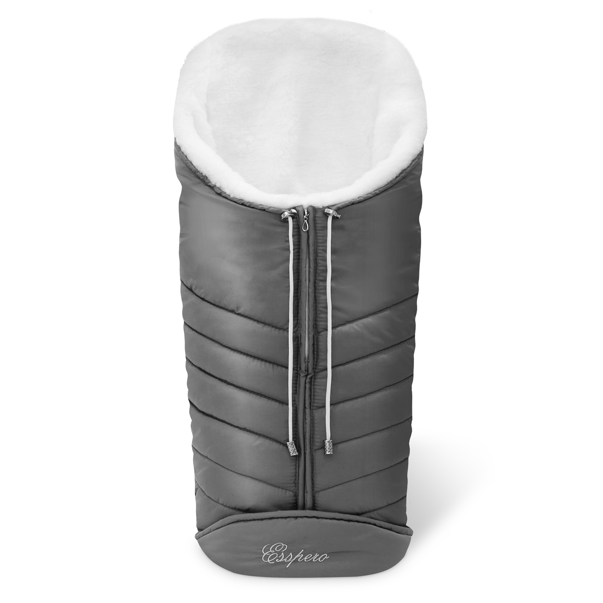 Конверт в коляску Esspero Cosy White Grey спальный конверт gro company cosy grosnug 2в1 утепленный бэби стар