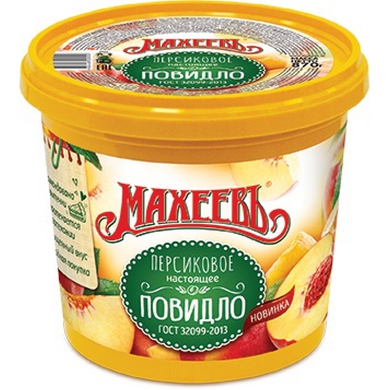 

Повидло Махеевъ "Персиковое", 870 гр