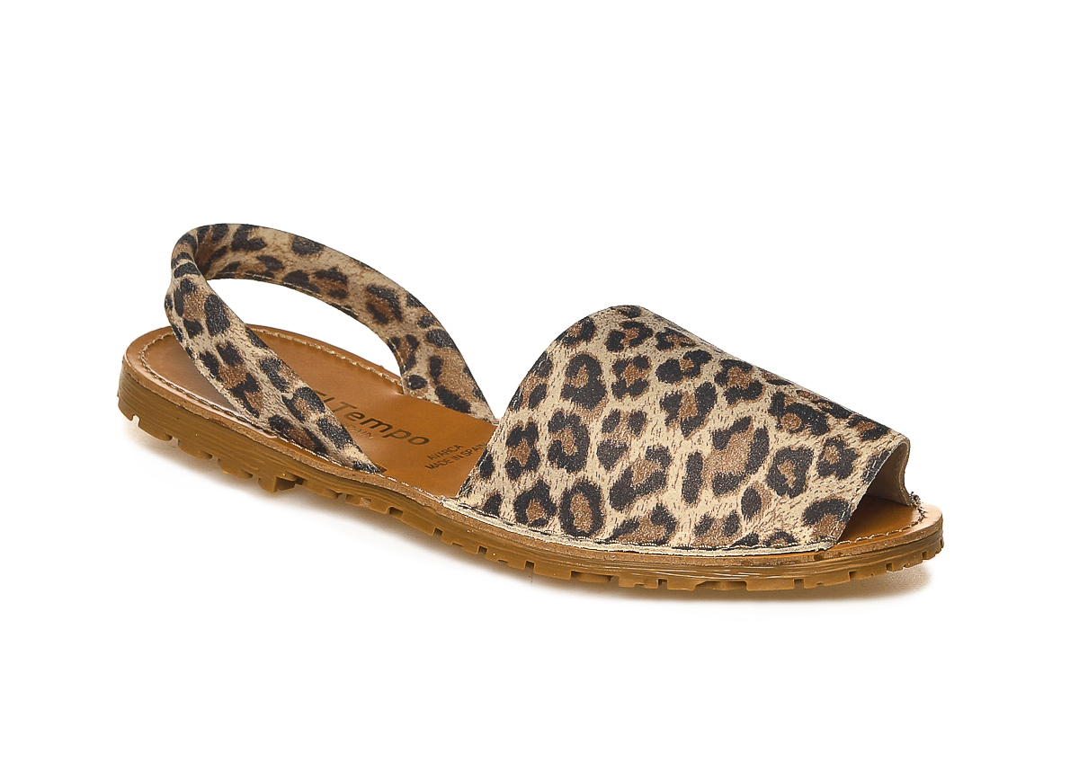фото Босоножки женские el tempo etd7_500_leopardo коричневые 38 eu