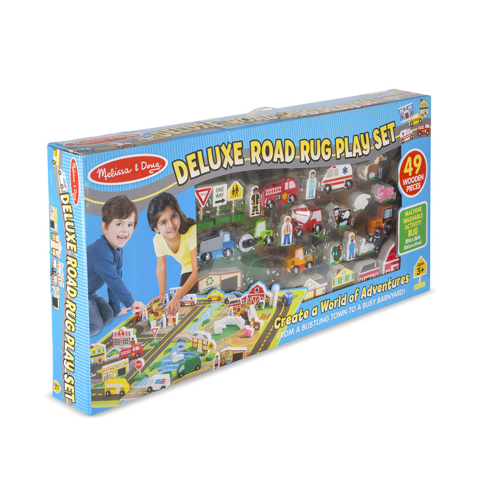 фото Коврик melissa & doug город делюкс