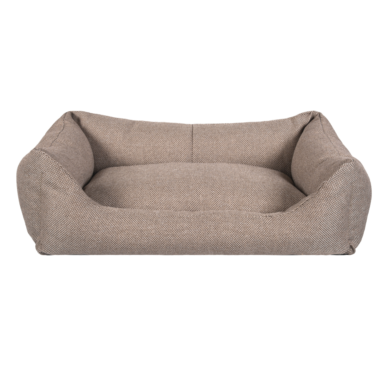 Лежанка для кошки, собаки Tappi, с подушкой, текстиль, бежевый, 33x45x15см