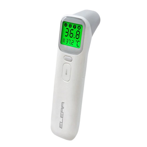Бесконтактный термометр для тела ELERA AOJ-2A кнопка для игр с записью звука 2 ааа 8 9 х 4 2 см желтая