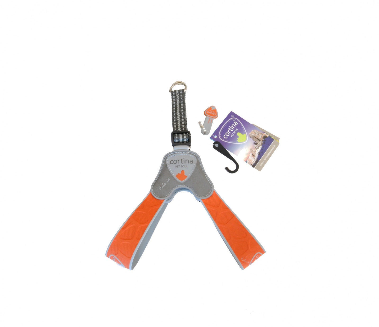 

Шлейка для собак Cortina, суперпрочная, нейлон, XXL, цвет: оранжевый, FALORIA