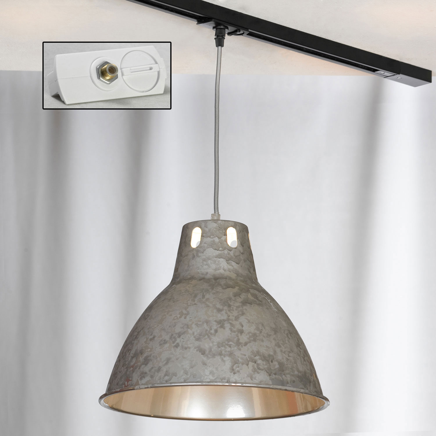 фото Трековый однофазный светильник lussole track lights lsp-9503-taw