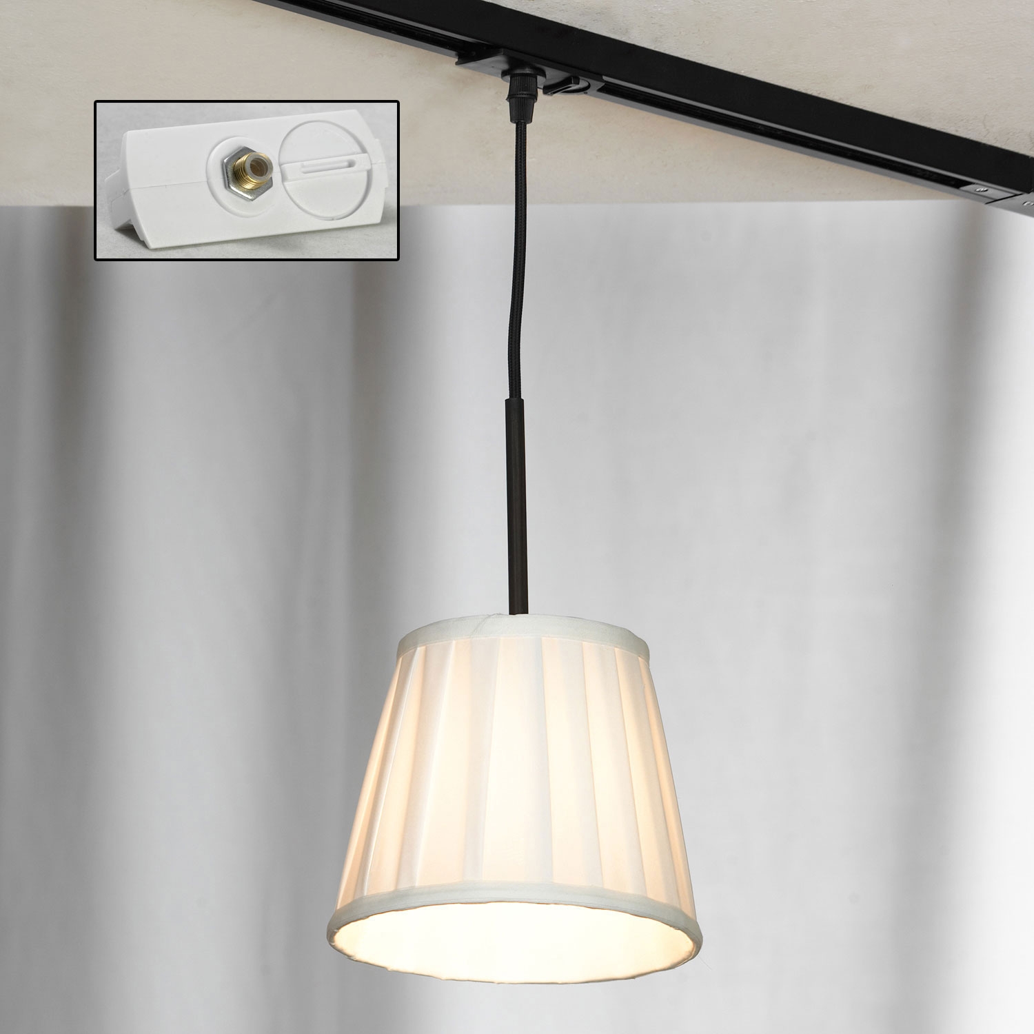 Трековый однофазный светильник Lussole Track Lights LSL-2916-01-TAW