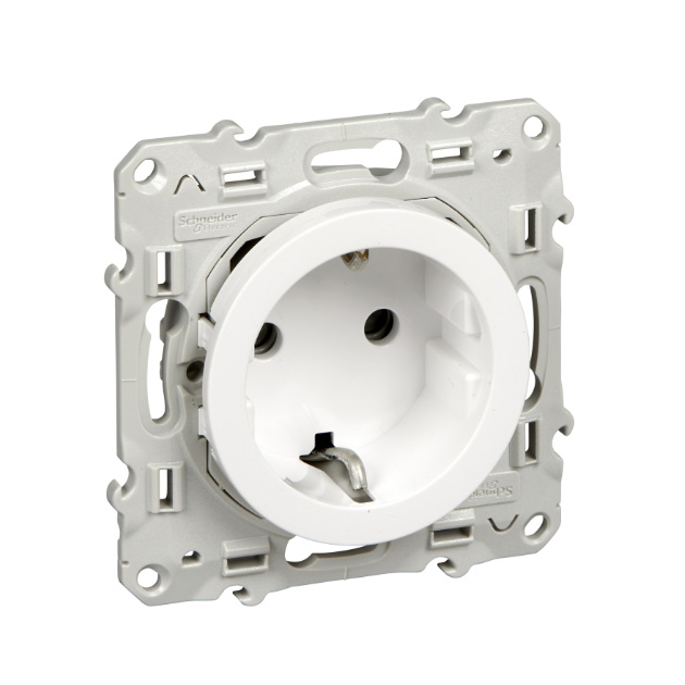 

Сетевая розетка Schneider Electric Odace S52R037, S52R037 Odace
