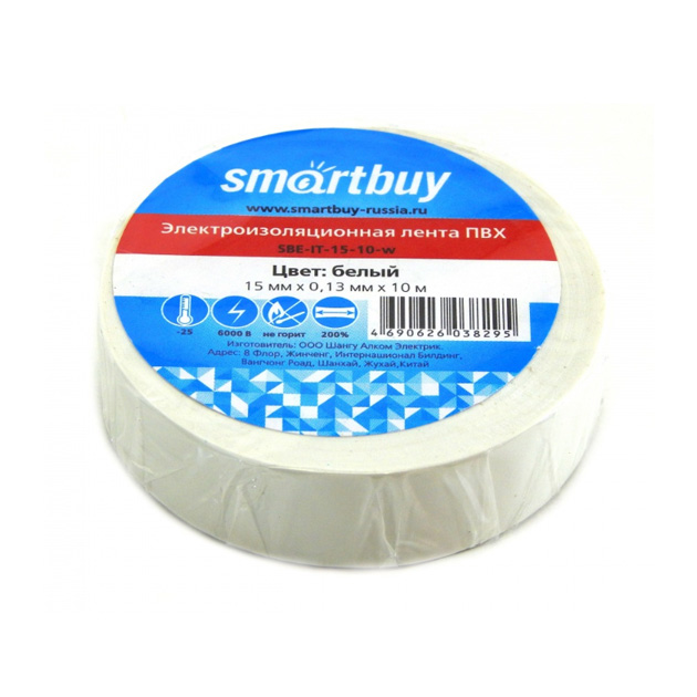 фото Изолента smartbuy sbe-it-15-10-w