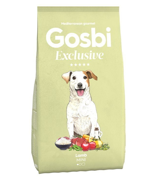 фото Сухой корм для собак gosbi exclusive,mini ягненок, 2кг
