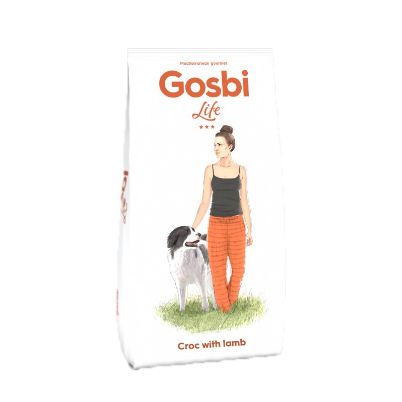 фото Сухой корм для собак gosbi life, ягненок, 3кг