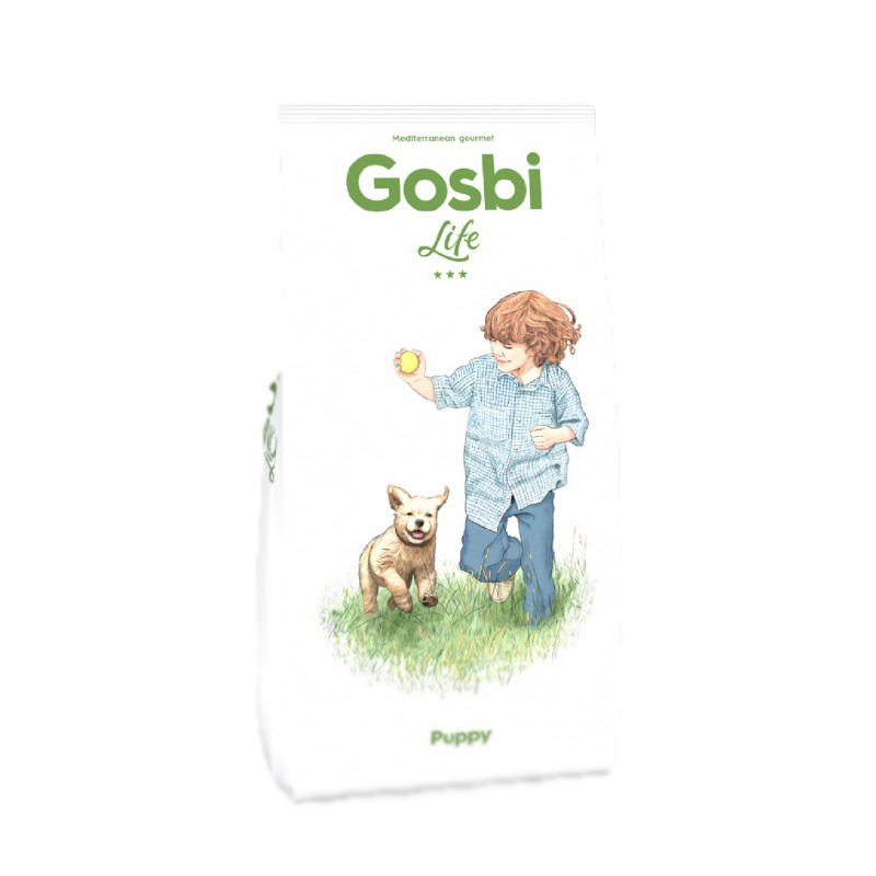 

Сухой корм для щенков Gosbi LIFE,PUPPY курица, 3кг, LIFE PUPPY