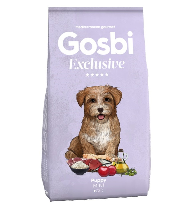 

Сухой корм для щенков Gosbi EXCLUSIVE, PUPPY MINI, курица, 0.5кг, EXCLUSIVE PUPPY MINI