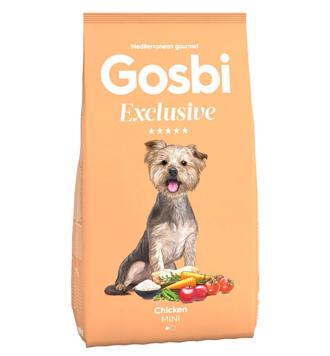 

Сухой корм для собак Gosbi EXCLUSIVE, MINI, курица, 0.5кг, EXCLUSIVE MINI
