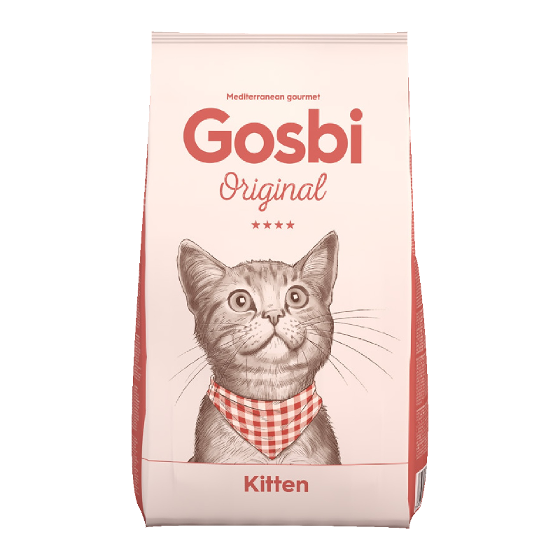 фото Сухой корм для котят gosbi, kitten курица, 3кг