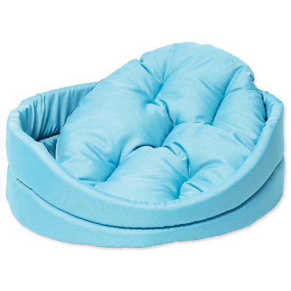 

Лежанка для кошки, собаки Dog Fantasy полиэстер, текстиль 40x48x15см голубой