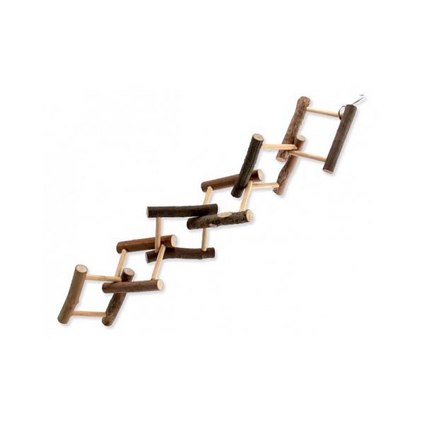 

Подвеска для птиц Bird Jewel с квадратиками, дерево, 14x55см, игрушка с квадратиками