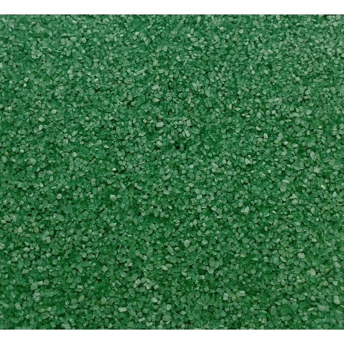 фото Натуральный песок для аквариумов aqua excellent deco, зеленый, 1 кг, 0,9 л