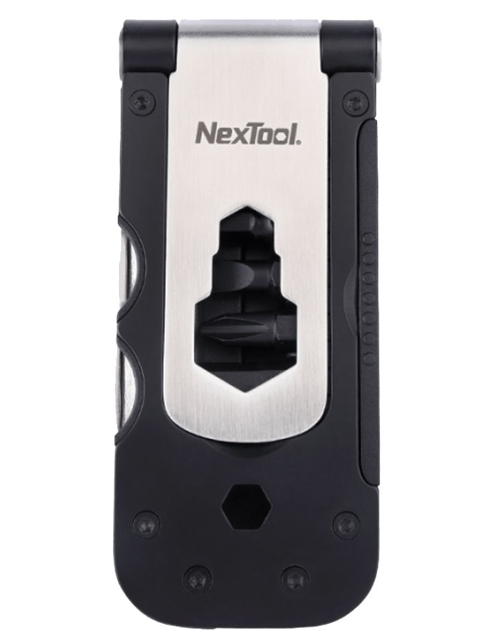 Мультитул NexTool Multifunctional Bicycle Tool NE0122, черный, 14 опций