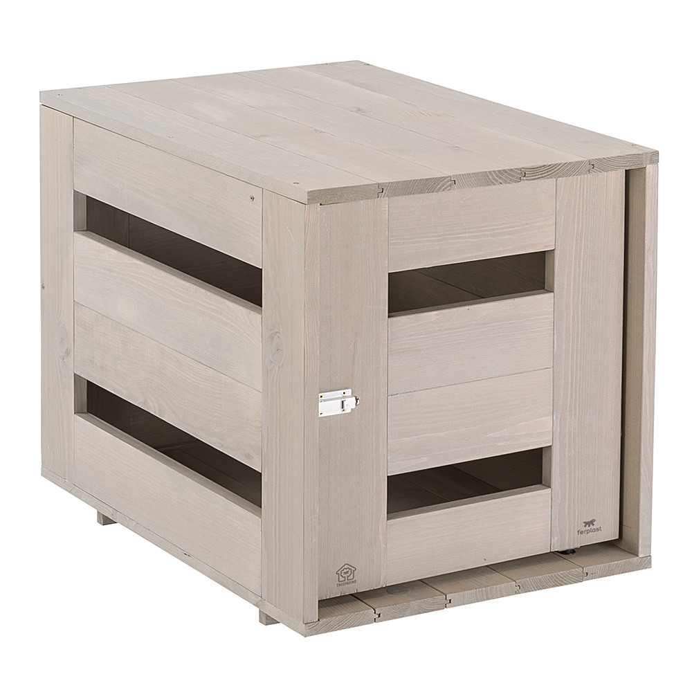 

Домик для собак Ferplast Dog Home, серый, 65x54x45см, Dog Home