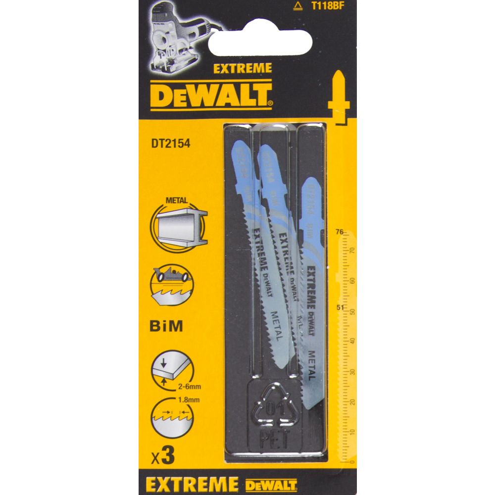 

Пилки для лобзика DeWalt DT2154-QZ