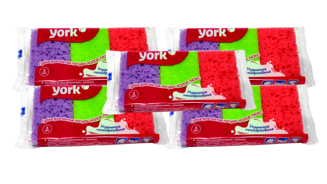 Губка York 30110-5 459₽