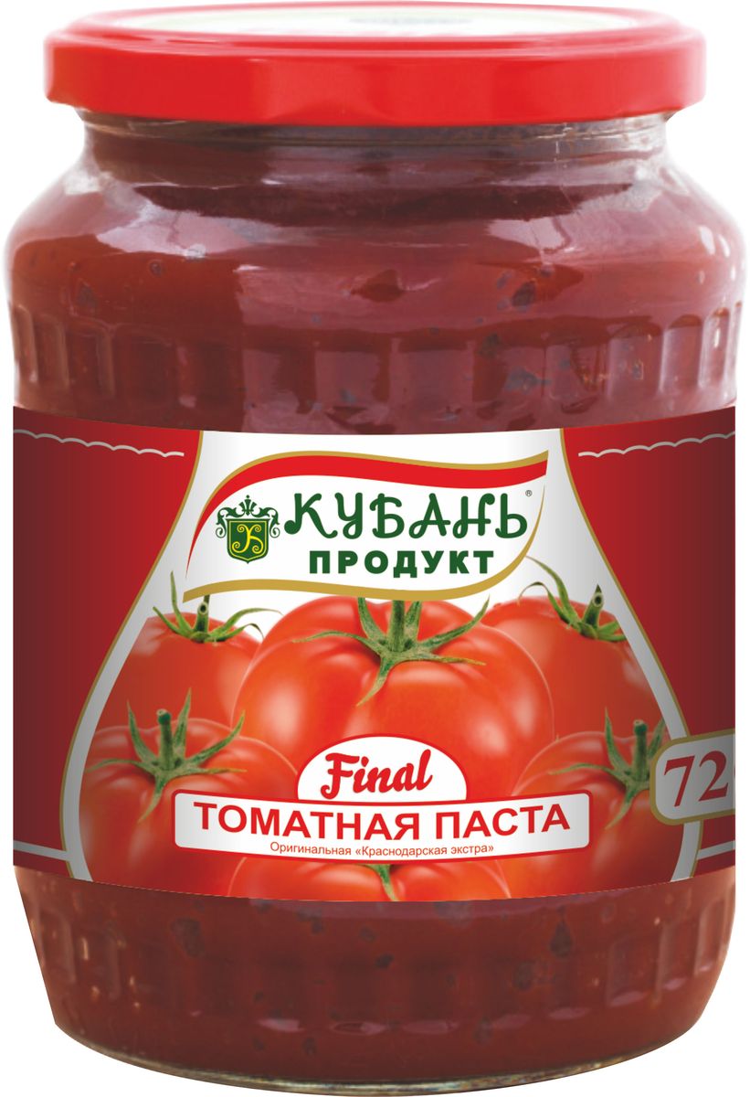 фото Паста томатная кубань продукт оригинальная краснодарская экстра 720г