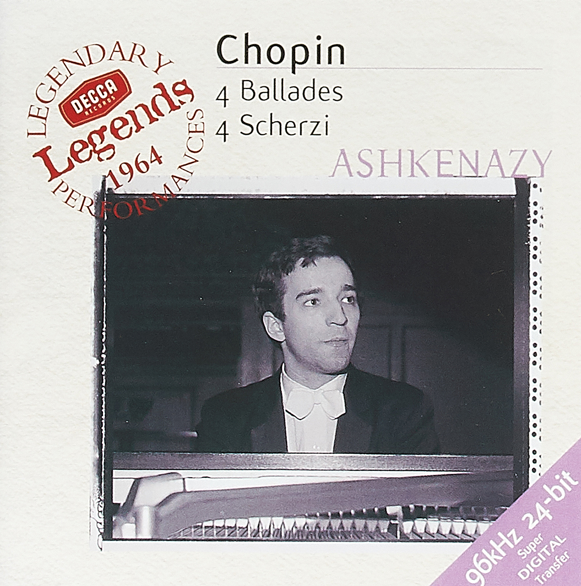 

Ashkenazy, Vladimir Chopin: 4 Ballades 4 Scherzi