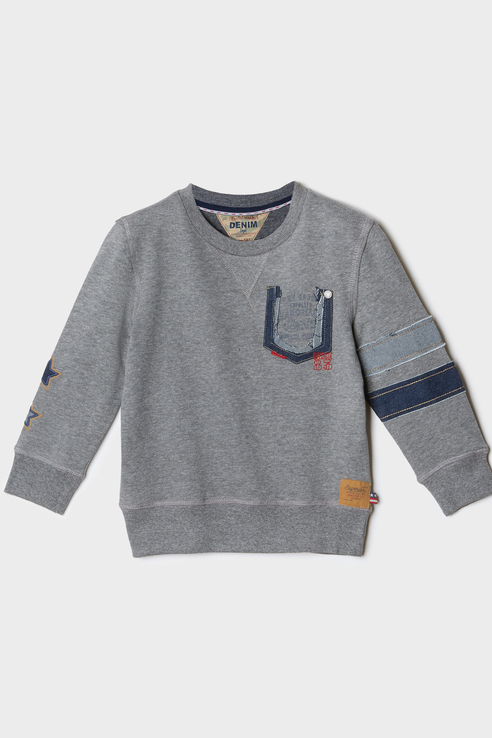 

Толстовка детская Original Marines цв. серый р.98, AVA2504B1