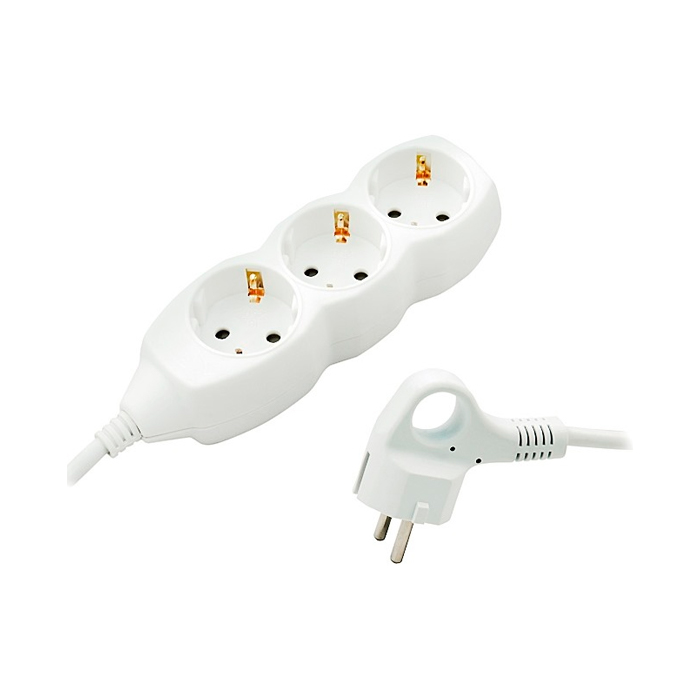 фото Удлинитель старт s 3x5-z 3 розетки, 5 м white