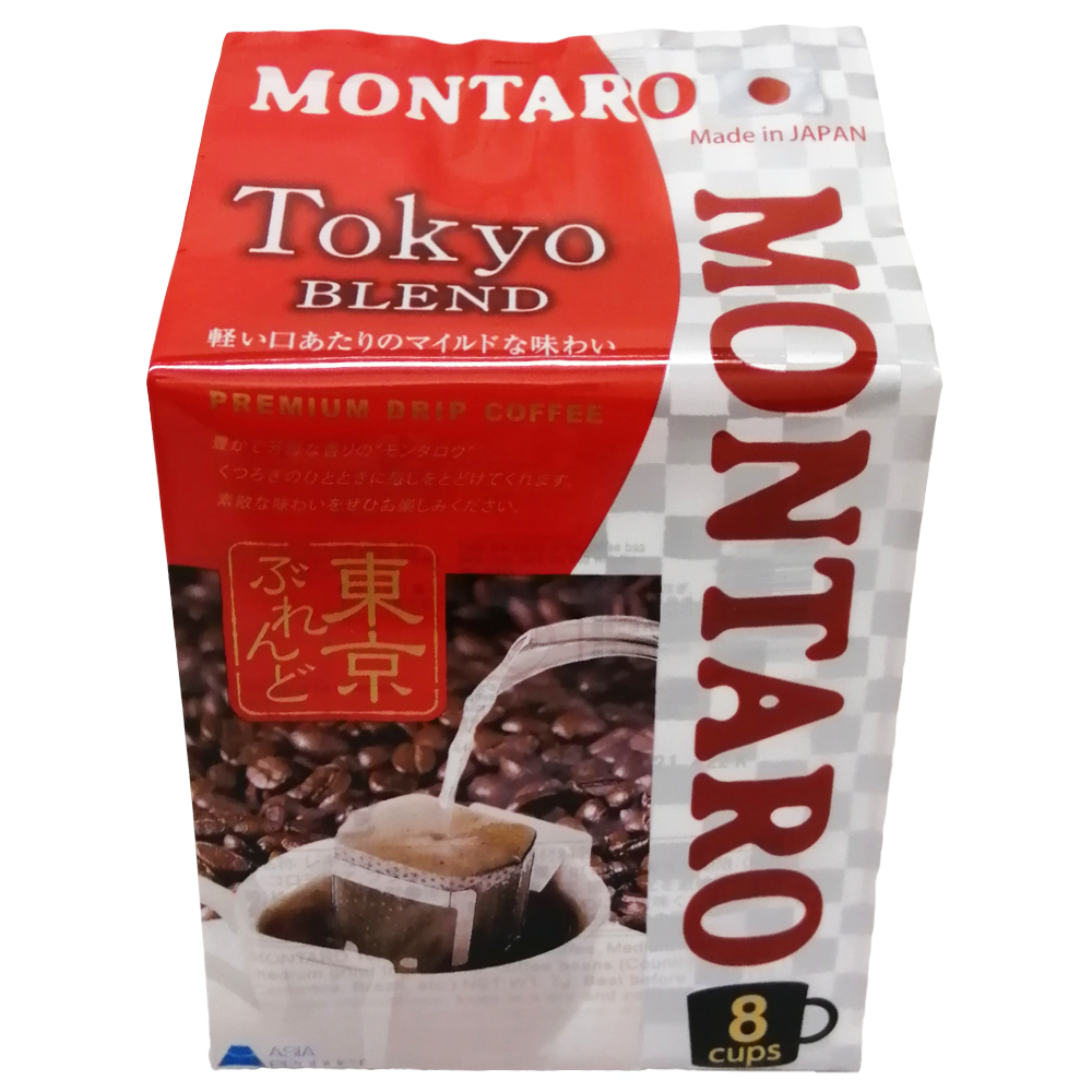 фото Кофе молотый montaro tokyo blend фильтр-пакет 8 шт 7 г