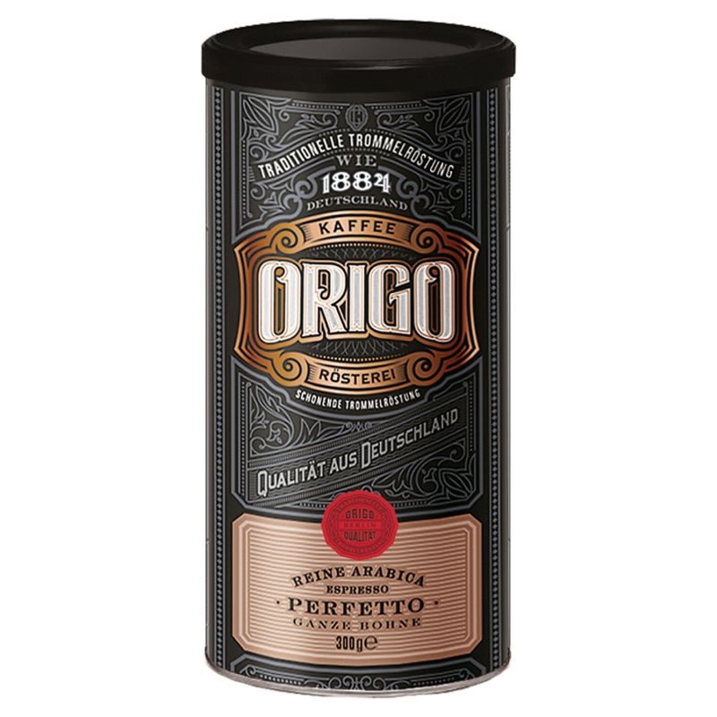 фото Кофе черный в зернах origo espresso perfetto 300 г