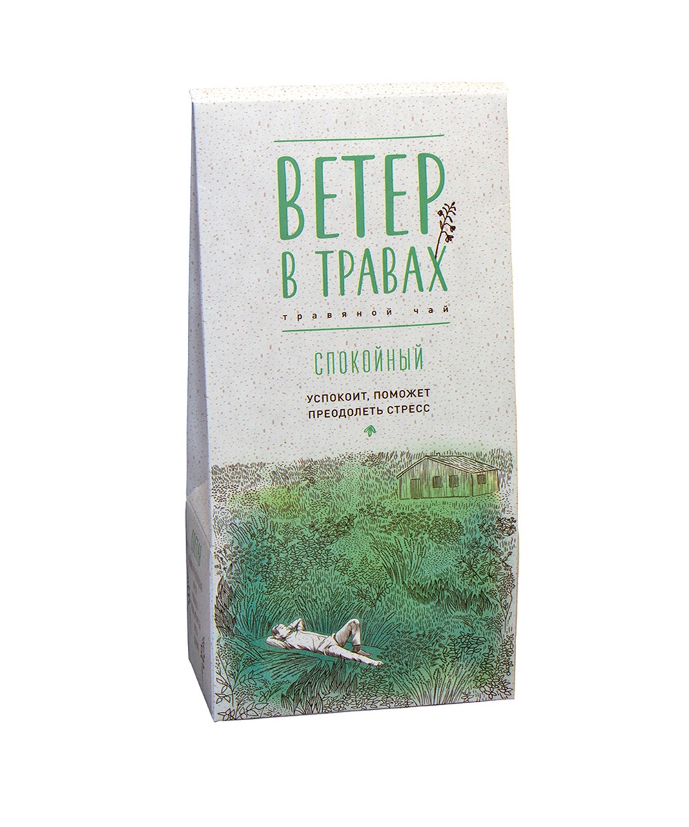 

Чай травяной Ветер в травах Спокойный 40г