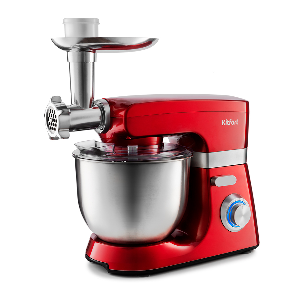 Кухонная машина Kitfort KT-1398-1 Red машина для замешивания теста xiaomi liven household smart dough mixer 5l beige hmj d5600