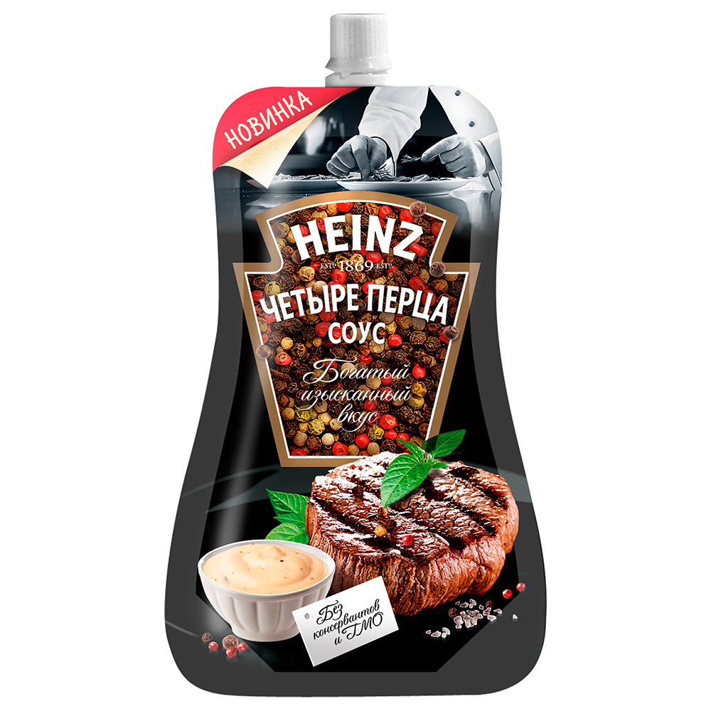 фото Соус heinz четыре перца 230г