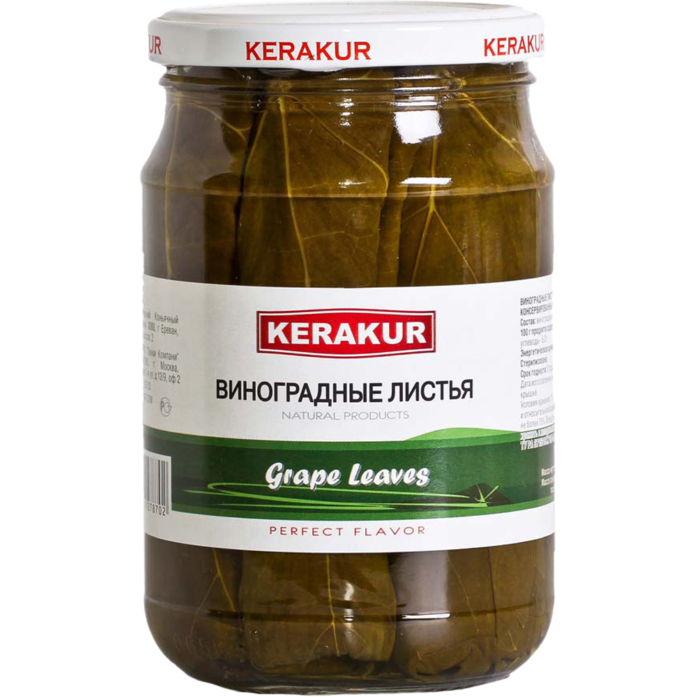 

Листья Kerakur виноградные 600 г
