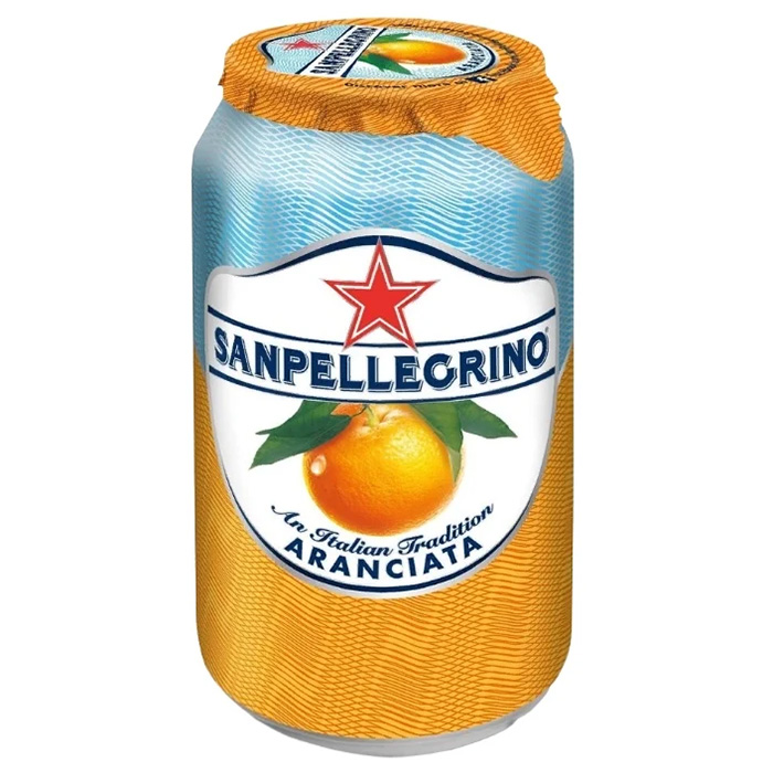 

Напиток Aranciata Sanpellegrino апельсин среднегазированный сокосодержащий 0.33 л