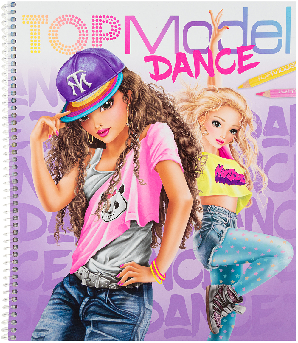 

Альбом для раскрашивания Depesche TOPModel Dance Танцы (0410959/0010959)