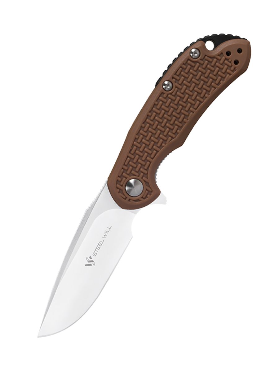 Туристический нож Steel Will C22M-1TN Cutjack, brown