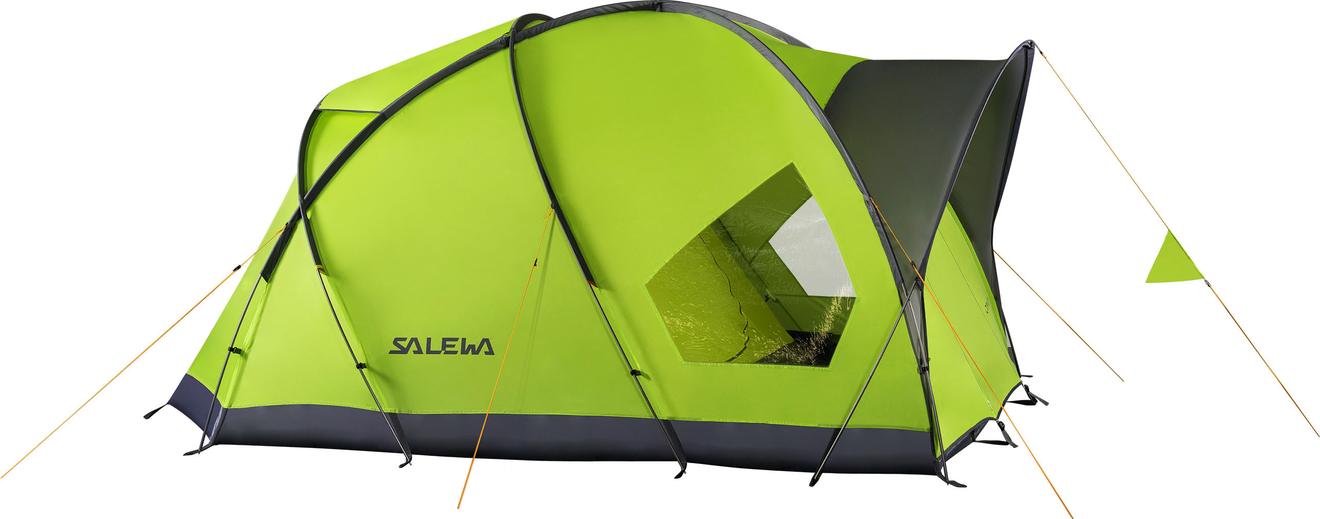 Палатка экспедиционная Salewa Family Alpine Hut Iv четырехместная cactus/grey