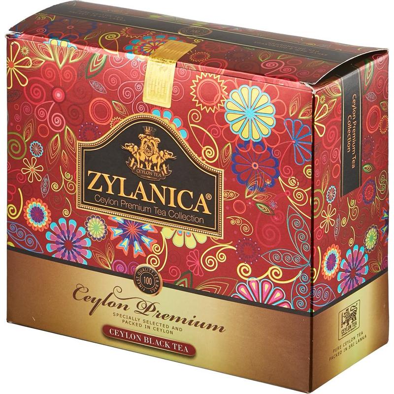 Чай Zylanica черный цейлонский в пакетиках 100*2 г