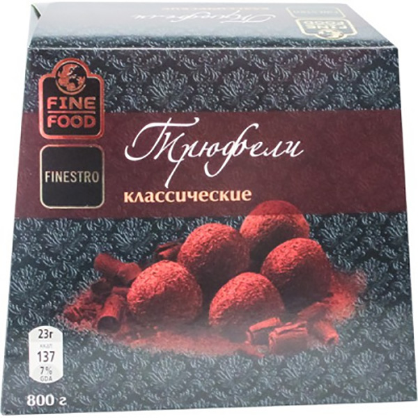 

Конфеты Fine Food трюфели классические 800 г