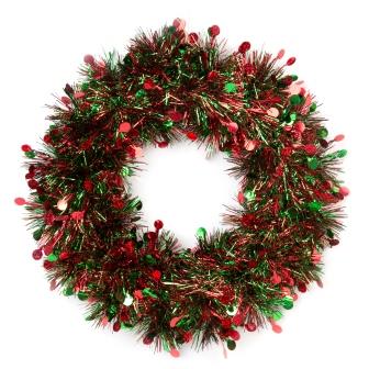 

Новогодний венок Феникс Present Зеленый микс 82342 24 см, Зеленый микс