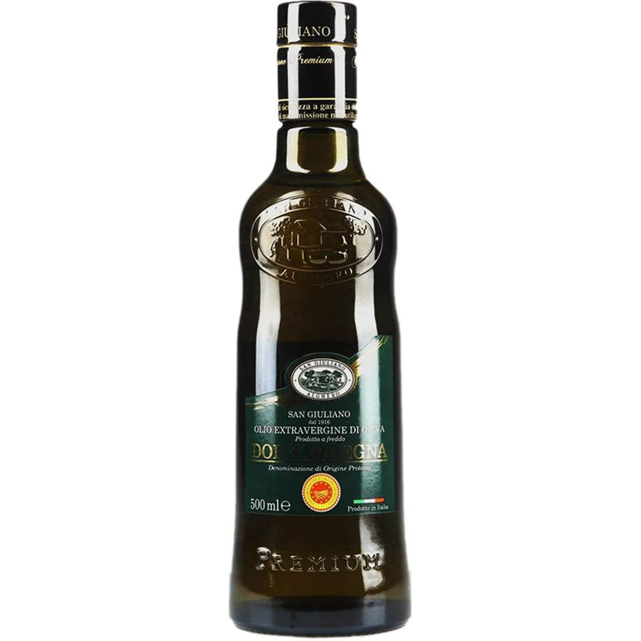 Масло San Giuliano ДОП Сардиния оливковое нерафинированное высшего качества 500 мл