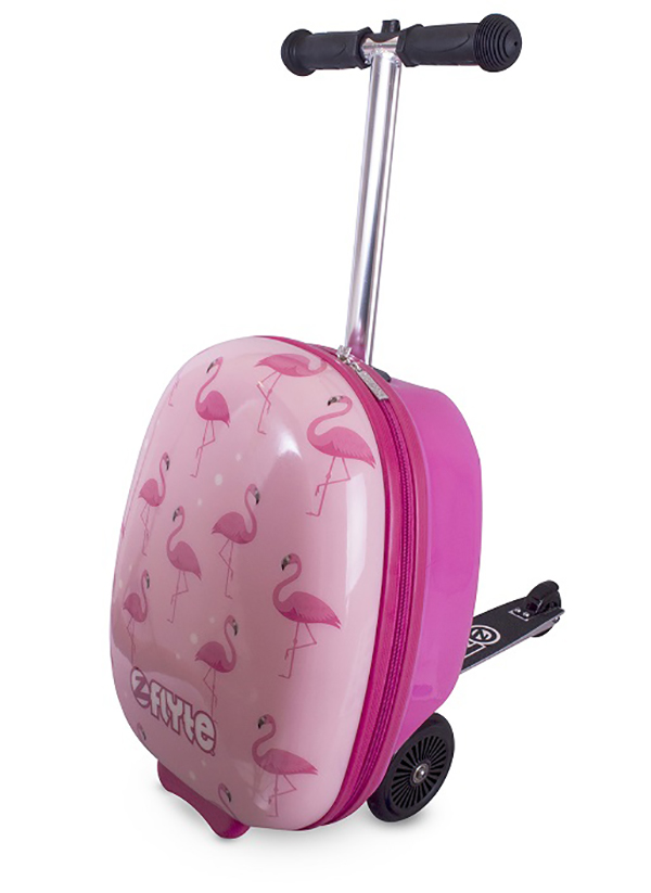 фото Самокат-чемодан zinc фламинго