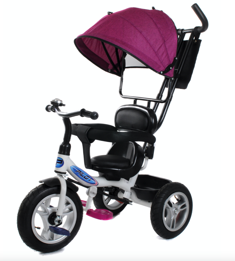 Трехколесный велосипед-коляска Slider Pilot, фиолетовый slider comfort neon ss2c2n год 2022 фиолетовый